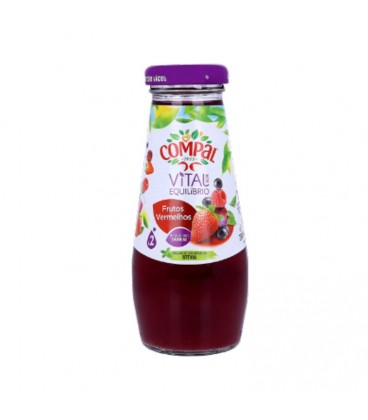 Compal 0.20 Vidro Vital Frutos Vermelhos cx/15