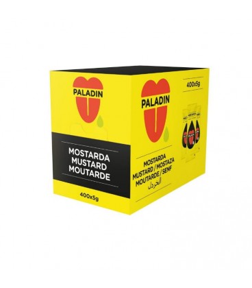 Mostarda Paladin Base c/ 400 saquetas de 5gr 