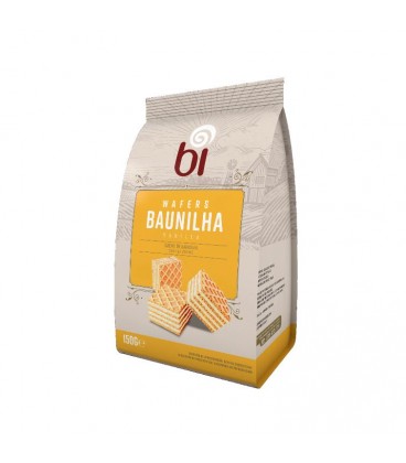 Biscoitos Bi Mimos Wafers Baunilha 150 gr cx/18