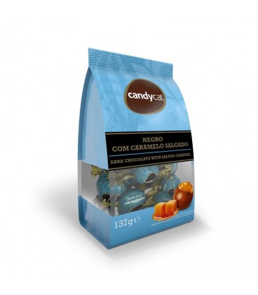Bombons Candycat Caramelo Salgado 134gr cx/20