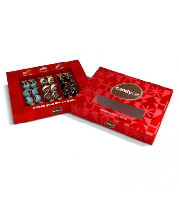 CandyCat Caixa Vermelha Cartao 225gr cx/12
