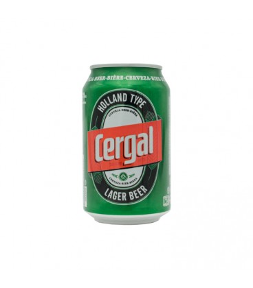 Cerveja Cergal lata 0.33cl cx/24