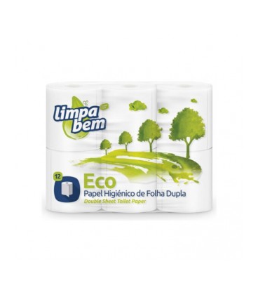 Papel Higienico Limpabem Eco 12 Rolos cx/9