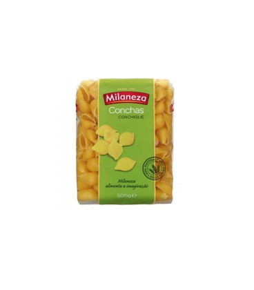 Massa Milaneza Conchas 500 gr cx/15