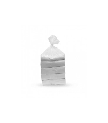 Saco Plastico Asa Branco (30x40x55) Emb/ 5 kg 