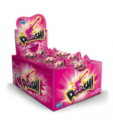 Pastilhas Poosh Recheio de Tutti-Frutti 40 un