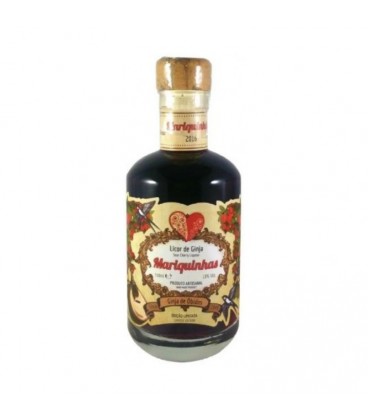 Frasco Miniatura Ginja Obidos Mariquinhas 200 ml