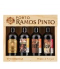 Conjunto 4 Miniat Porto R.Pinto 90ml Madeira cx/10