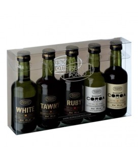 Conjunto 5 Miniat Porto Borges 50ml cx/12