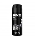 Desodorizante Axe Black Body Spray 150 ml cx/6