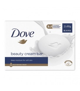 Sabonete Dove 2 x 90 gr Beaty Cream Bar cx/24