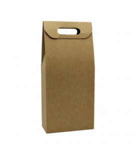 N23-Fantasia p2 garrafas Kraft Natural s/ Janela