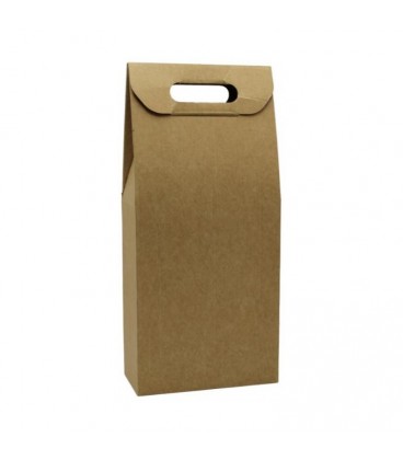 N23-Fantasia p2 garrafas Kraft Natural s/ Janela