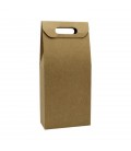 N23-Fantasia p2 garrafas Kraft Natural s/ Janela