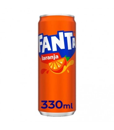 Fanta Laranja Lata 0.33 cx 28