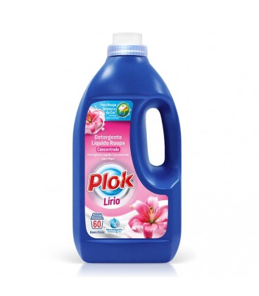 Detergente Plok Lirio 3 Lt 60 Doses cx/4