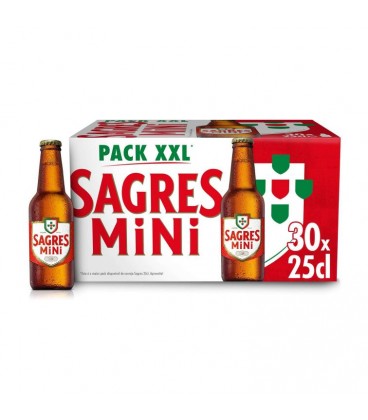 Mini Sagres 0.25 TP Carica cx/ 30 un