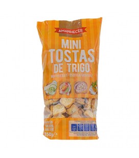 Mini Tostas Amanhecer 350gr cx/8