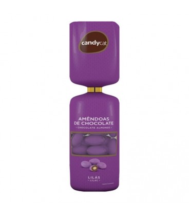 Amendoa CandyCat Choc. Lilas 160 gr cx/16