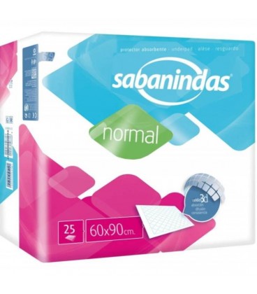 Resguardo de Cama Sabanindas 60x90 25 un cx/6