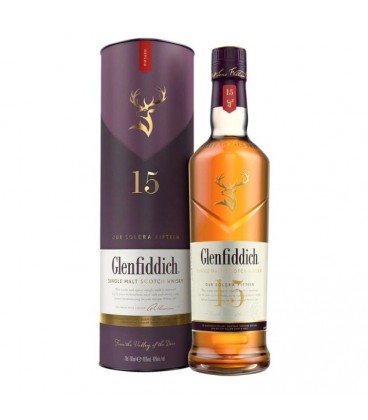 Whisky Glenfiddich 15 Anos Malt Our Solera 750 ml