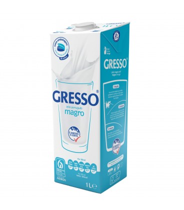 Leite Gresso Magro Lt cx 6