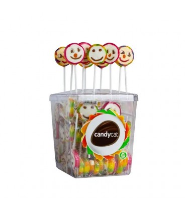 Candycat- Piruletas Rock Animais 100*10g