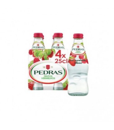 Agua Pedras Frutos Vermelhos T.P. cx/ 24 un